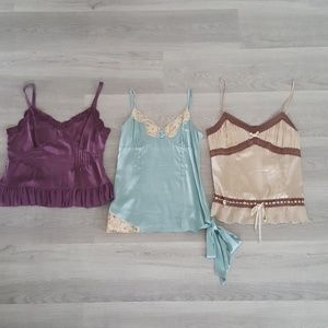 3 camisoles for $40